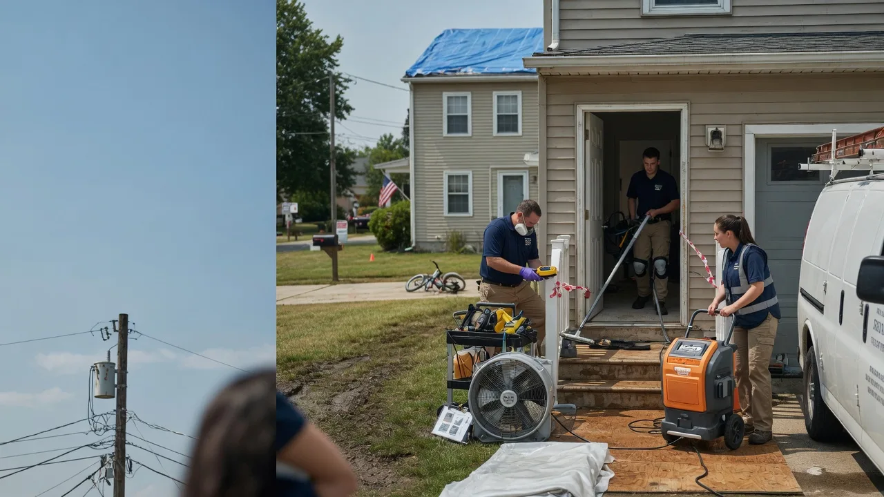 Water Damage Repair in Forestville, MI near me
